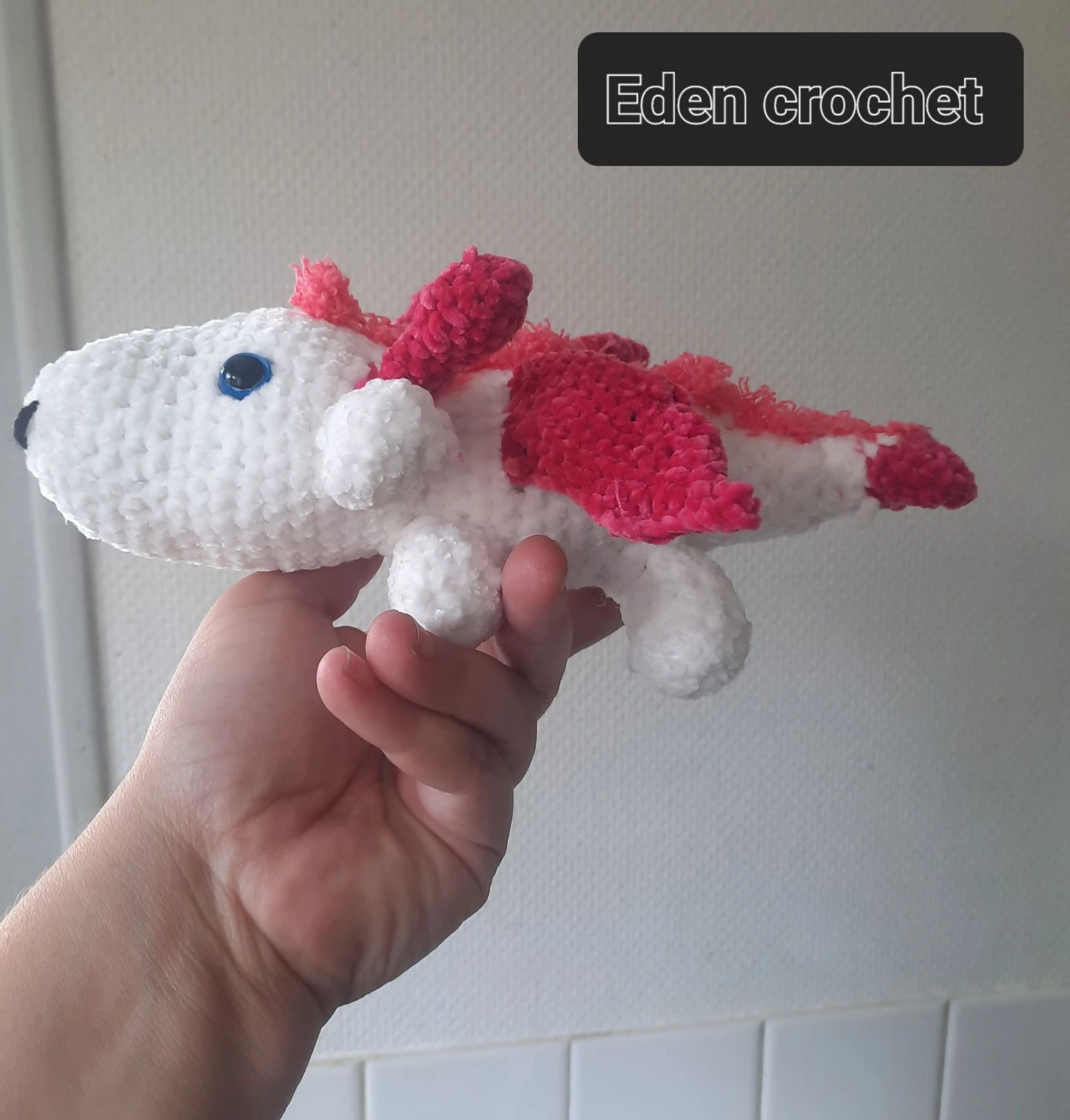 Celestial Dragon – Handmade Crochet Plush – One-of-a-Kind Piece – photo 2